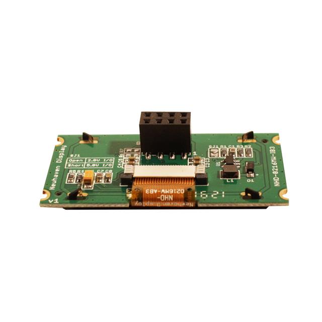 【NHD-0216MW-IB3】OLED MODULE 32DIG 16 X 2 PASSIVE