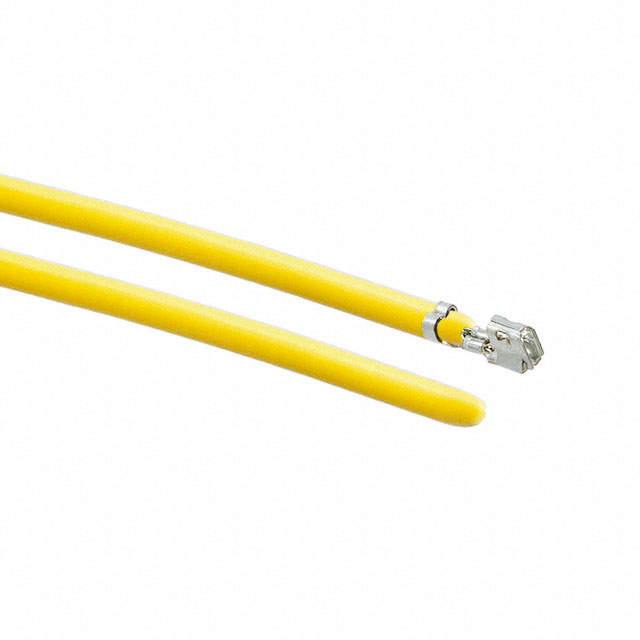 【0502128000-12-Y8】12" PRE-CRIMP 3048 YL001 YELLOW[バルク]