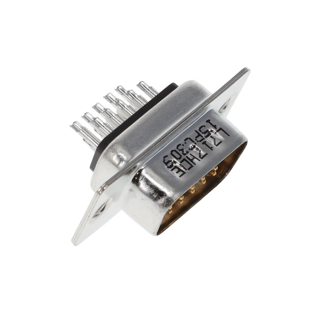 【L717HDE15PC309】CONN D-SUB HD PLG 15POS SLDR CUP