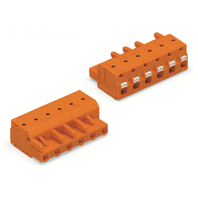 【2231-707/026-000】TERM BLOCK PLUG 7POS 7.62MM
