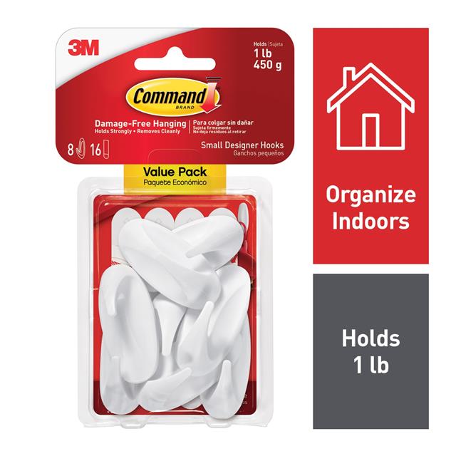 COMMAND DESIGNER HOOKS VALUE PAC【17082-8ES】