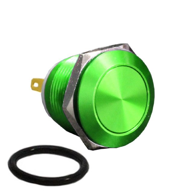 SWITCH PB DPST-NO/NC 1A 125V【AH1LAGX】