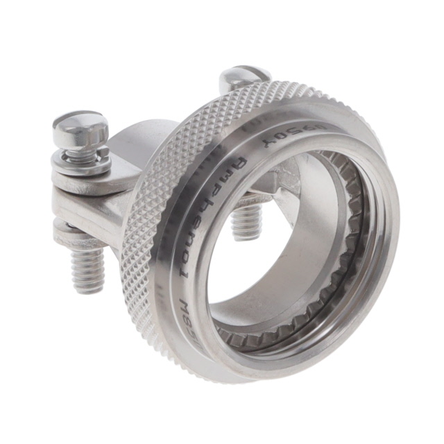 【M85049/49-2S18N】CONN CABLE CLAMP SZ18 19 SILVER