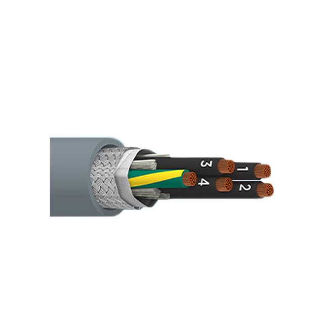 CABLE 5CON 14AWG SLATE SHLD FEET【901405CY SL001】