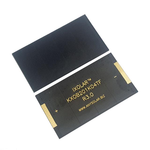 【KXOB201K04TF-TR】SOLAR CELL G3 THIN 2.76V 175.6MW