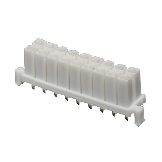 CONN RCPT 18POS 0.165 GOLD PCB【0015247187】