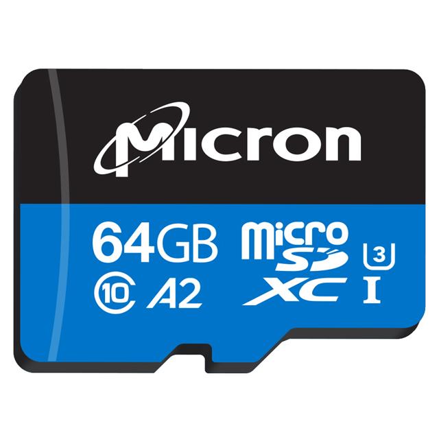 【MTSD064AMC8MS-1WT】MICRON INDUSTRIAL MICROSD CARD 6