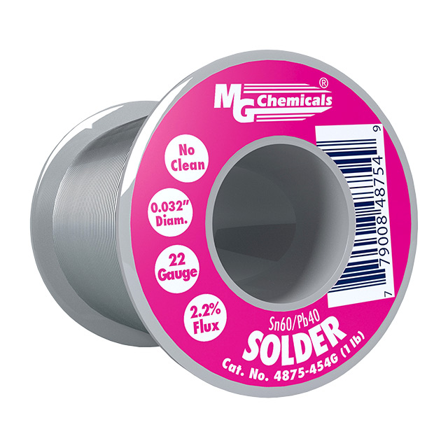 【4875-454G】SOLDER NO-CLEAN 60/40 1 LB