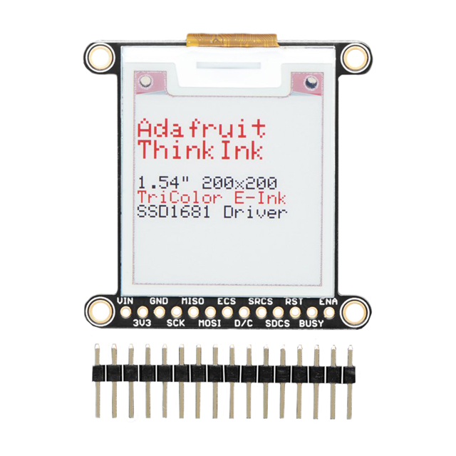 【4868】ADAFRUIT 1.54 TRI-COLOR EINK / E