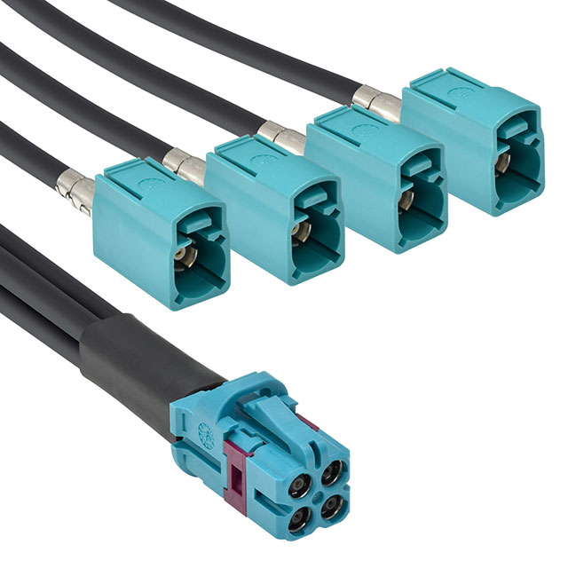 COAX CBL MINI FAKRA-MINI FAKRA【CA-BM04ZJ-4FJZ-3.3】
