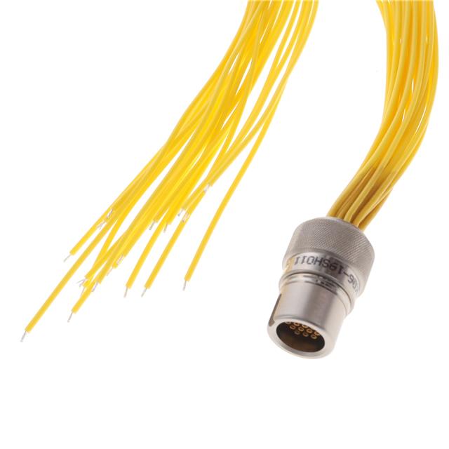 【MIKQ6-19SH011】CIRC CBL 19POS PLUG TO WIRE 3'