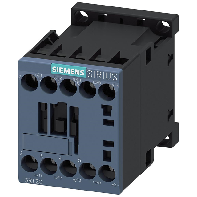 【3RT20171BB41】CONTACTOR S00 12A 24VDC 1NO SCRW
