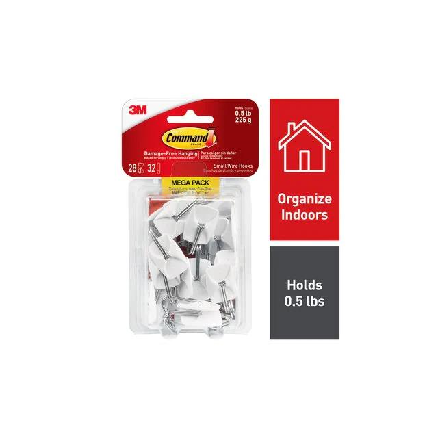 COMMAND SMALL WIRE HOOKS MEGA PA【17067-MPES】