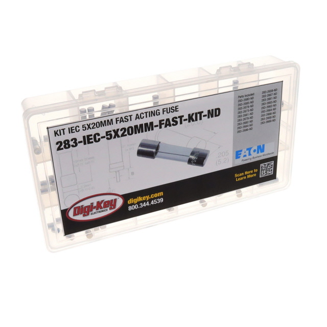 【IEC-5X20MM-FAST-KIT】KIT IEC 5X20MM FAST ACTING FUSE