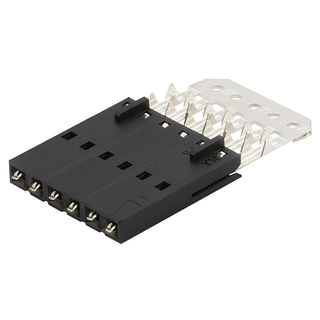 CONN CIC FFC PLUG 6POS 2.54MM【0015389062】