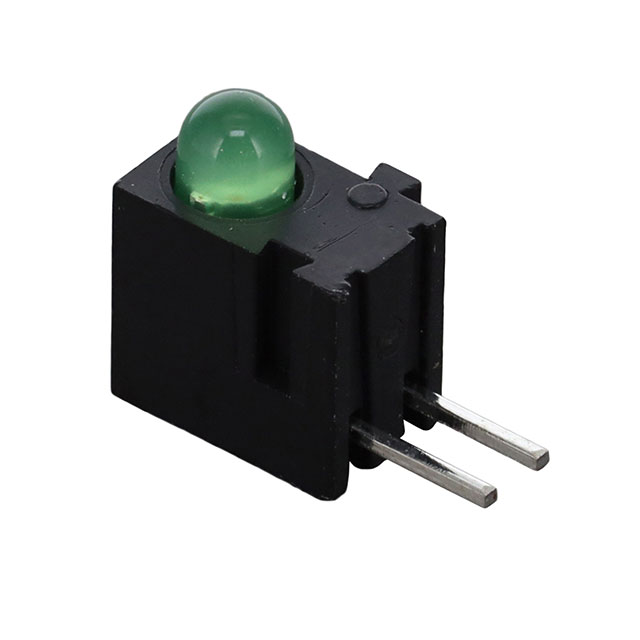 【H100CGD】LED CBI 3MM GREEN RA