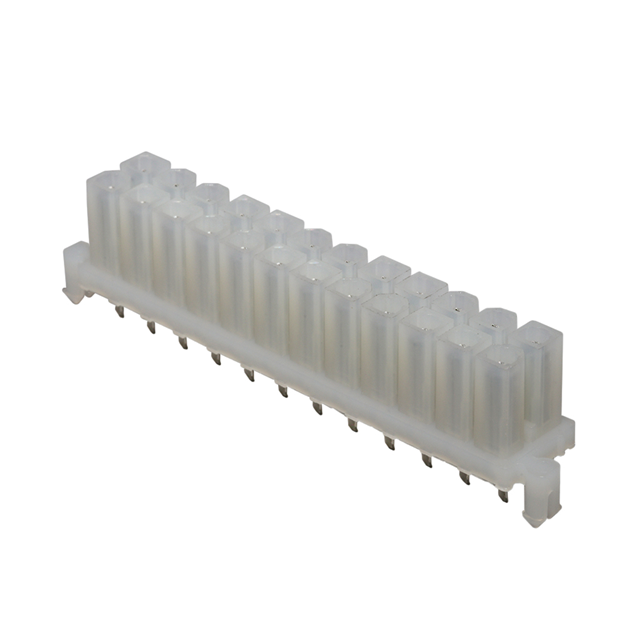CONN RCPT 24POS 0.165 GOLD PCB【0015247242】
