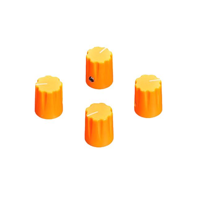 【5533】ORANGE MICRO POTENTIOMETER KNOB