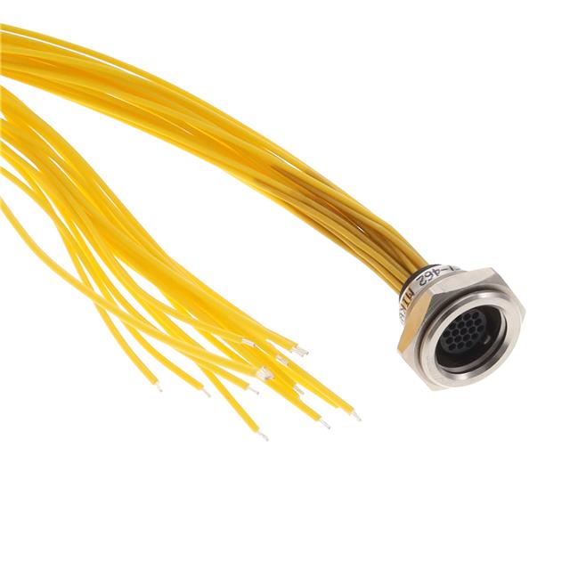 【MIKQ7-19PH011】CBL CIRC 19POS MALE TO WIRE 3'