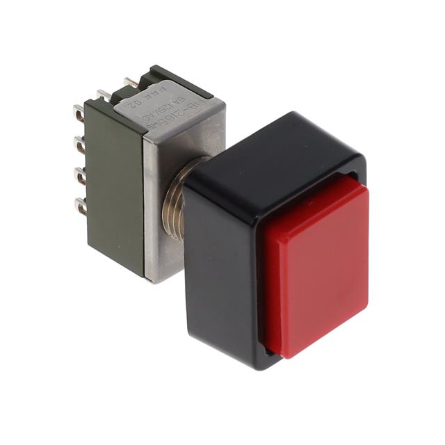 【MB2185SB1W01-5C-A】SWITCH PUSHBUTTON 4PDT 6A 125V