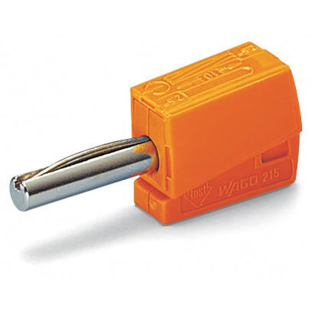 BANANA PLUG; FOR SOCKET 4 MM ; 2【215-211】