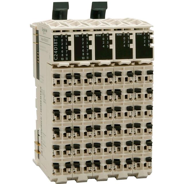 【TM5C12D8T】I/O MODULE 12 DIGITAL 8SS 24V