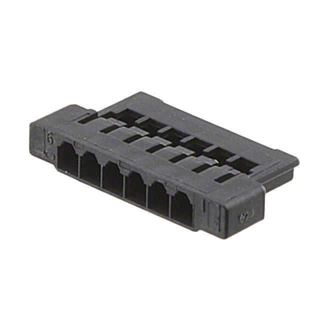 【FI-S6S】CONN PLUG HSG 6POS 1.25MM