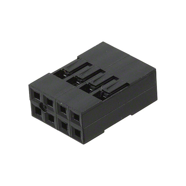 【M20-1070400】CONN RCPT HSG 8POS 2.54MM