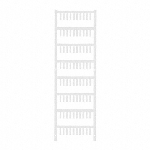 WIRE MARKER SLIP-ON 3.2X12MM WHT【1919390000】