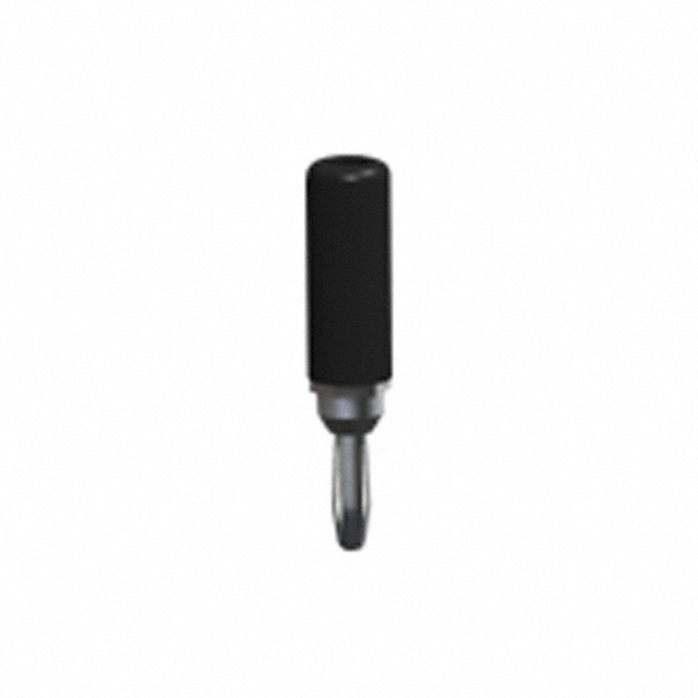 【6081】CONN BANANA PLUG SOLDER BLK