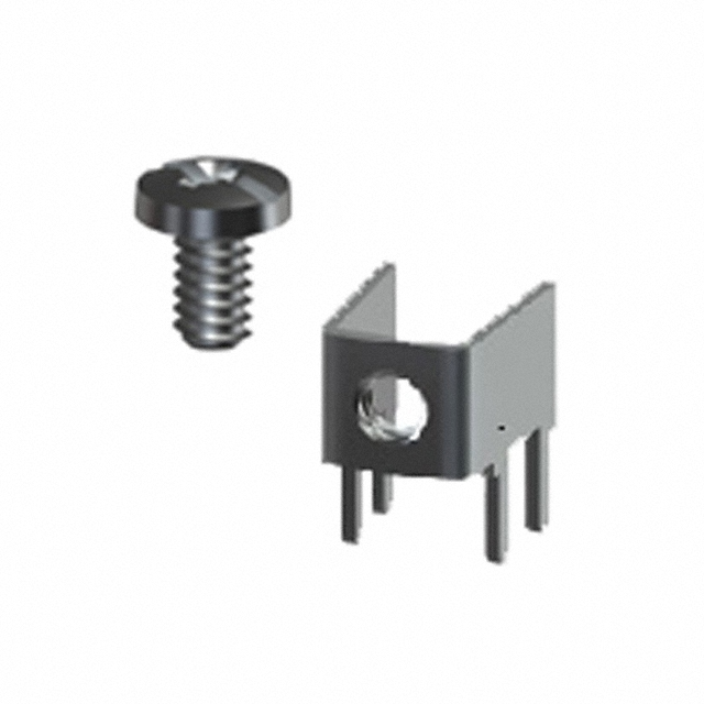 TERM SCREW M3 4 PIN PCB RA【7761】