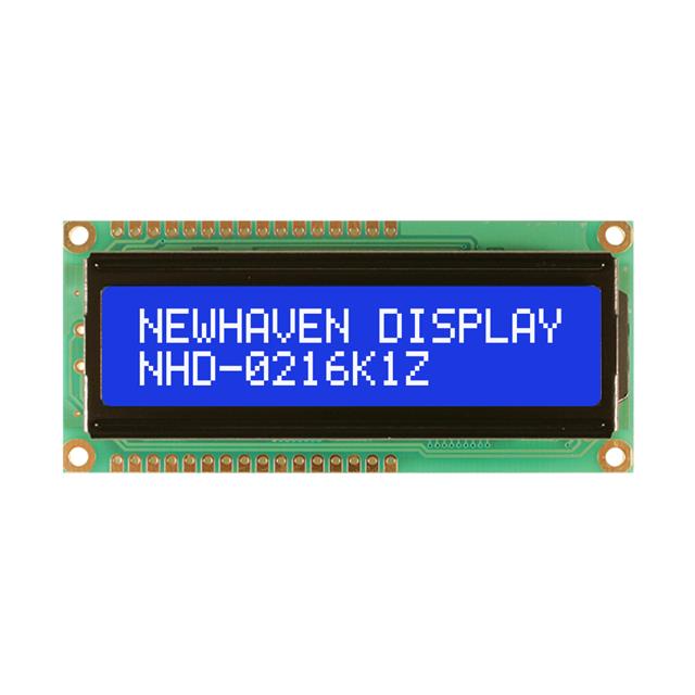 【NHD-0216K1Z-NSW-BBW-L】LCD MOD 32DIG 16X2 TRANSMISV WHT