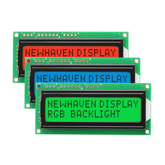 【NHD-0216K3Z-FS(RGB)-FBW-V3】LCD MOD 32DIG 16X2 TRANSFL R/G/B