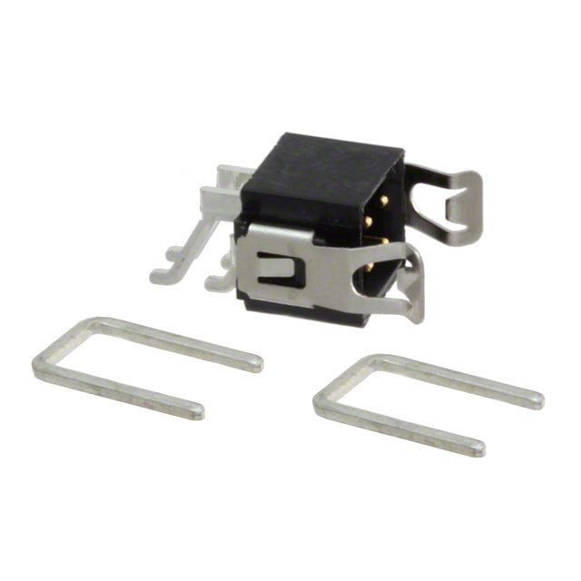 【M80-6660442】CONN HEADER SMD R/A 4POS 2MM