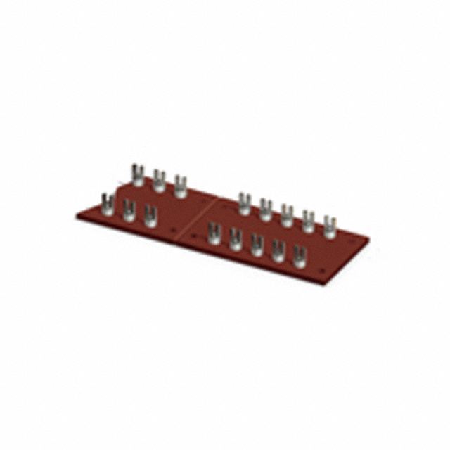 【15074】TURRET BOARD 50POS 0.375" FORK