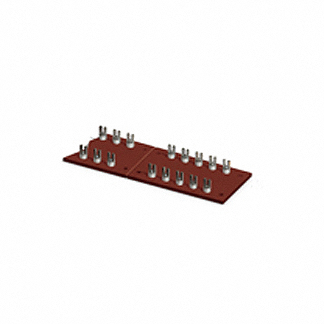 TURRET BOARD 50POS 0.375" FORK【15276】