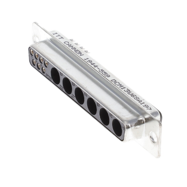 【DCM-13W6S-A197】CONN D-SUB RCPT 13POS PNL MNT