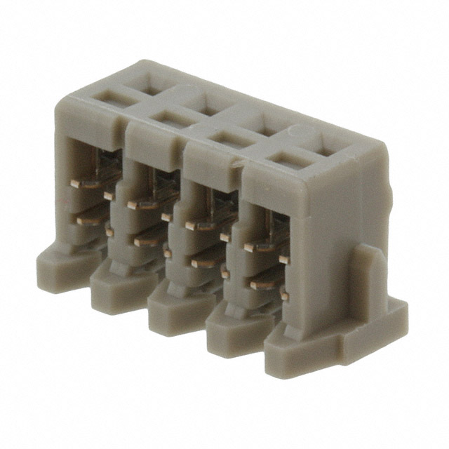 【04KR-6H-P】CONN SOCKET 4POS IDC 26AWG TIN