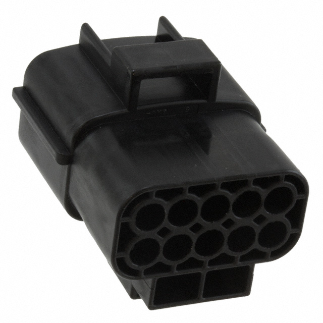 【174657-2】CONN RCPT HSG 10POS 4.80MM