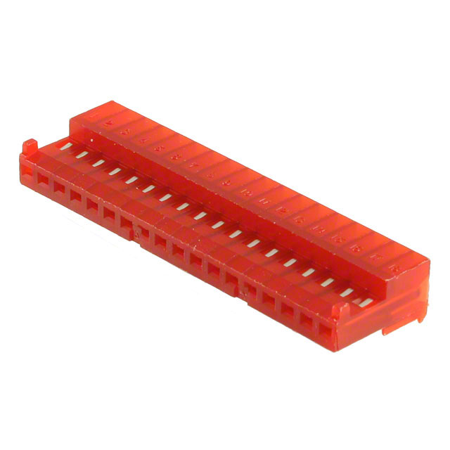 【4-643813-8】CONN RCPT 18POS IDC 22AWG TIN