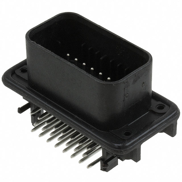 【776087-1】CONN HEADER R/A 23POS 4MM