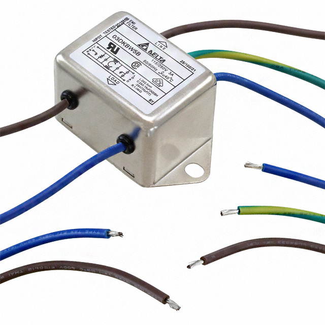 【03DKBW5B】LINE FILTER 115V/250VAC 3A CHAS