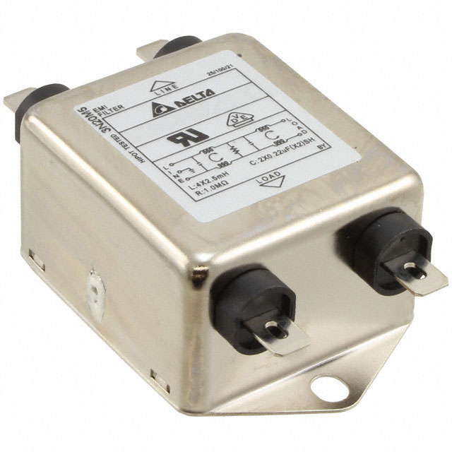 【03DPCG5CM】LINE FILTER 115V/250VAC 3A CHAS