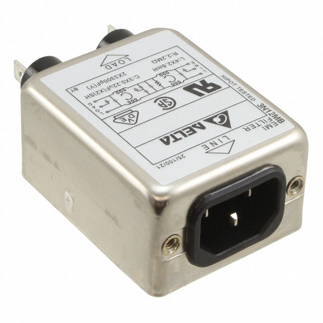 【03DRDG3S】LINE FILTER 115V/250VAC 3A CHAS