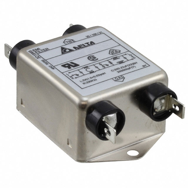 【03DVCG5】LINE FILTER 115V/250VAC 3A CHAS