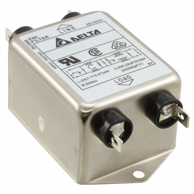 【06DVCG5】LINE FILTER 115V/250VAC 6A CHASS