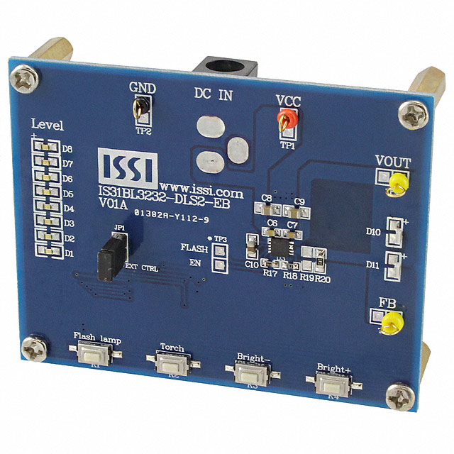 【IS31BL3232-DLS2-EB】EVAL BOARD FOR IS31BL3232-DLS2
