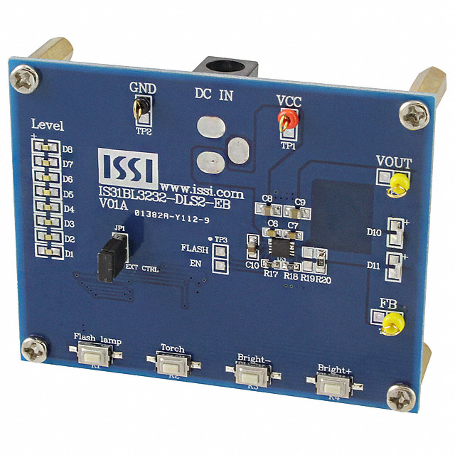 EVAL BOARD FOR IS31BL3232-DLS2 IS31BL3232-DLS2-EB Lumissil Microsystems ...