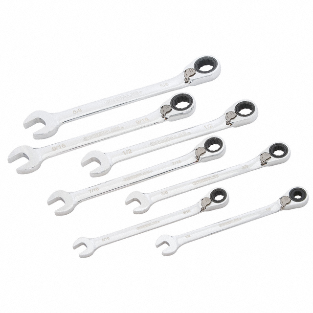 【0354-01】WRENCH SET RATCHETING 1/4-5/8"