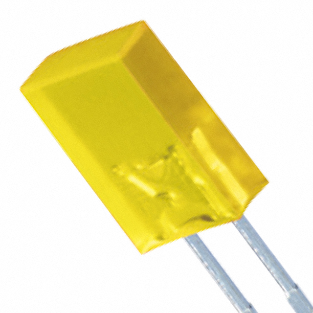 【XSUY18D】LED YELLOW DIFF RECT 2MMX5MM T/H[バルク]